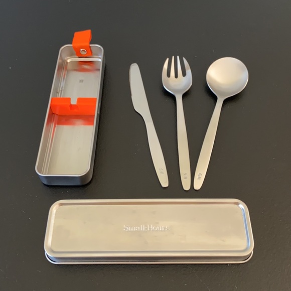 Sustainable Kitchen Ware—Bamboo Strainer/Pour Bowl and On-The-Go Cutlery Set - Picture 6 of 8